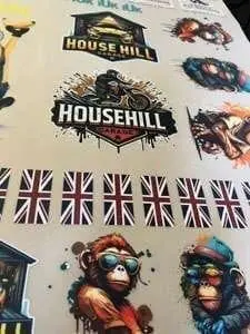 Sublimation Transfer Printing, DTF iron on, Print Ready