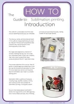 Sublimation Transfer Printing Ready-to-press sublimation transfers Using Epson Ink & Sawgrass paper Sublimation Transfer Printing, Trade and Craft Hobbyists, Sawgrass Paper & Epson ink