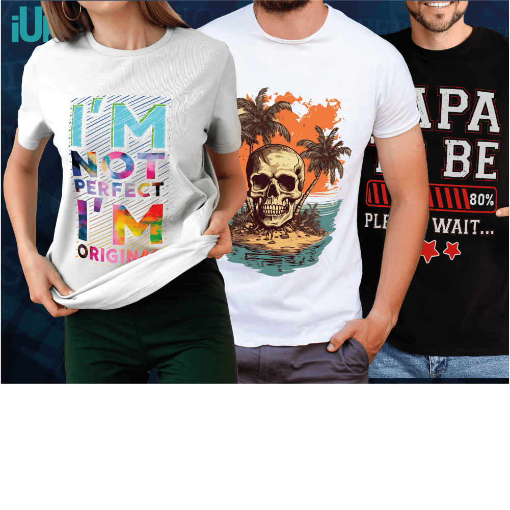 Printed DTF Iron On Vinyl