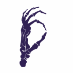 Skeleton OK Hand Digital download files SVG