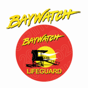 Baywatch - iUk - imuniqueUK Custom Vinyl Transfers DTF Transfers Sublimation Transfer Printing, HTV Transfers, SVG Cutting files. Help Books Download, Artwork Download