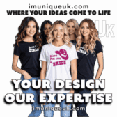 Custom Vinyl DTF HTV Sublimation Transfers from imuniqueUK. Where Your Ideas Come to Life. YOUR DESIGN OUR EXPERTISE