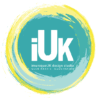 imuniqueuk branding set in whirling circle